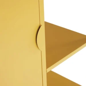 Maisons Du Monde Armoire 1 Porte Battante En Métal Jaune 10