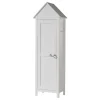 Vipack Armoire 1 Porte Beachhouse Blanc 13