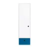 Wookids Armoire 1 Porte Façade Tiroir Bleu Marine 16