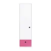 Wookids Armoire 1 Porte Façade Tiroir Fushia 13