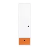 Wookids Armoire 1 Porte Façade Tiroir Orange 20