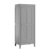 VOX Armoire 1 Porte Gris 11