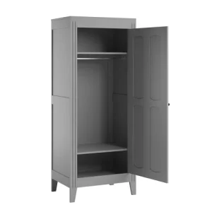 VOX Armoire 1 Porte Gris 8