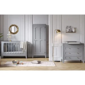 VOX Armoire 1 Porte Gris 10