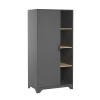 VOX Armoire 1 Porte Gris Naturel 20