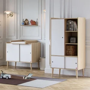 VOX Armoire 1 Porte Naturel 7