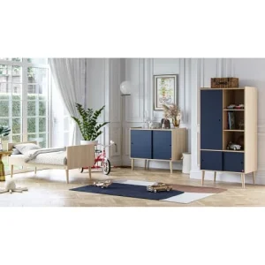 VOX Armoire 1 Porte Naturel 8