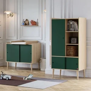 VOX Armoire 1 Porte Naturel 7