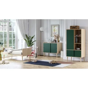 VOX Armoire 1 Porte Naturel 9