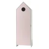 Vipack Armoire 1 Porte Rose 16