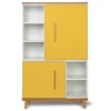 Wookids Armoire 147cm 2 Portes Jaune Soleil 16