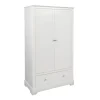 Bellamy Armoire 2 Portes 1 Tiroir Blanc 20