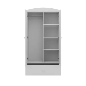 Kocot Kids Armoire 2 Portes 1 Tiroir Blanc 10