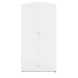 Kocot Kids Armoire 2 Portes 1 Tiroir Blanc 12