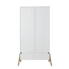 Bellamy Armoire 2 Portes 1 Tiroir Blanc 17