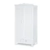 KLUPS Armoire 2 Portes 1 Tiroir Blanc 22