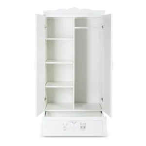 KLUPS Armoire 2 Portes 1 Tiroir Blanc 8