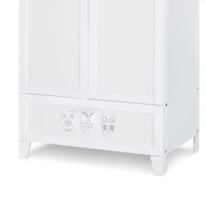 KLUPS Armoire 2 Portes 1 Tiroir Blanc 10