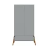 Bellamy Armoire 2 Portes 1 Tiroir Gris 20