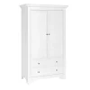 Nateo Concept Armoire 2 Portes 2 Tiroirs Blanc 11