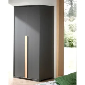 Vipack Armoire 2 Portes Anthracite 9