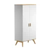 VOX Armoire 2 Portes Blanc 20