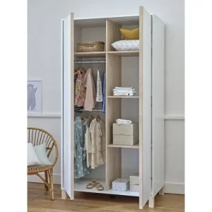 Galipette Armoire 2 Portes Blanc 11