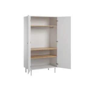 VOX Armoire 2 Portes Blanc 9