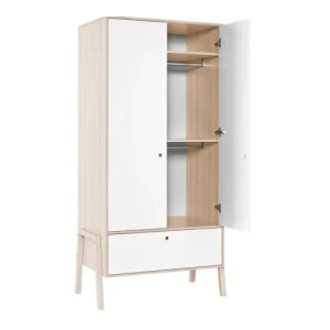 VOX Armoire 2 Portes Blanc 8