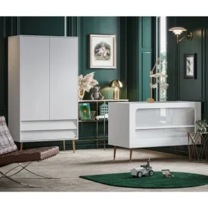 VOX Armoire 2 Portes Blanc 9