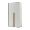 Vipack Armoire 2 Portes Blanc 13