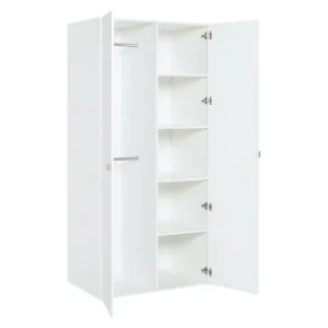 VOX Armoire 2 Portes Blanc 9