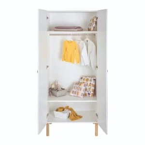 Schardt Armoire 2 Portes Blanc 9