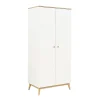 Bopita Armoire 2 Portes Blanc Chêne 22