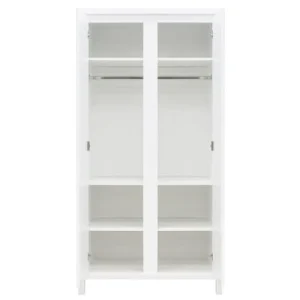 Bopita Armoire 2-portes Blanc En MDF 10