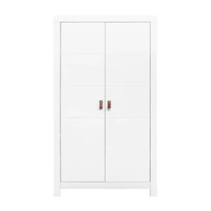 Bopita Armoire 2-portes Blanc En MDF Et Panneaux De Particules 9