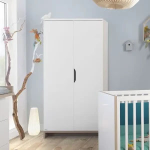 Galipette Armoire 2 Portes Blanc Naturel 8