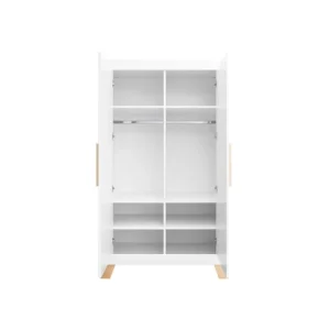 Bopita Armoire 2 Portes Blanc Naturel 12