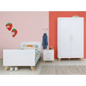 Bopita Armoire 2 Portes Blanc Naturel 16