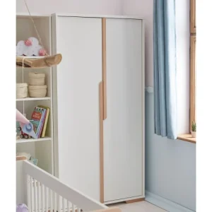 Pinio Armoire 2 Portes Blanc Naturel 12