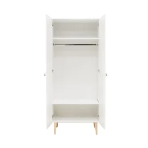 Bopita Armoire 2 Portes Blanc Naturel Naturel 12