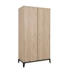 Galipette Armoire 2 Portes Effet Bois Marron Clair 58x102x195 11