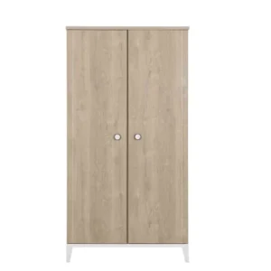 Galipette Armoire 2 Portes En Bois Imitation Chêne Blond 58cm 8