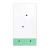 Wookids Armoire 2 Portes Façade Tiroir Vert Ocean 20