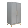 Bopita Armoire 2 Portes Gris Naturel Naturel 14