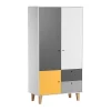 VOX Armoire 2 Portes Jaune 8