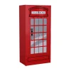 Vipack Armoire 2 Portes London Rouge 16