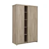 GAMI Armoire 2 Portes Naturel 11