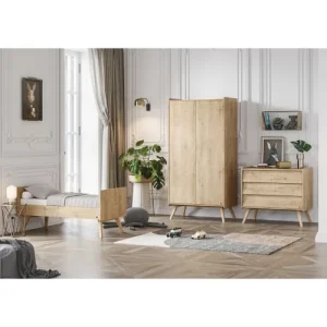 VOX Armoire 2 Portes Naturel 9