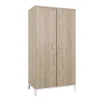 Galipette Armoire 2 Portes Naturel 16